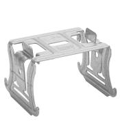 Соединитель 2-х уровневый 60х27мм с зажимом КНАУФ