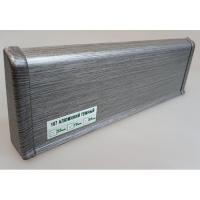 Плинтус Идеал Деконика  Алюминий темный 70мм 2,2м 187