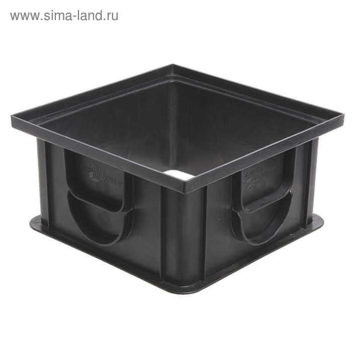 Фото Надстройка для дождеприемника (черная) 0,297*0,297*0,150м