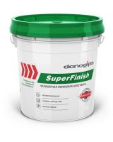 Шпатлевка Danogips SuperFinish универсальная готовая  17л (28кг) ЗЕЛЕНАЯ КРЫШКА