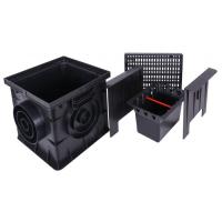 Водоприемник 300*300 (решетка+2перегородки+корзина)