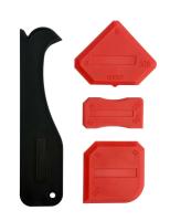 Шпатели для затирки швов набор (4шт/уп)