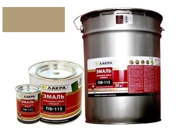 Эмаль ПФ-115 Лакра 1кг бежевый