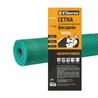 Сетка 5*5 (100*50) фасадная 160 гр/м Fiberon зеленая
