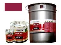 Эмаль "Лакра" ПФ-115 1кг вишневый