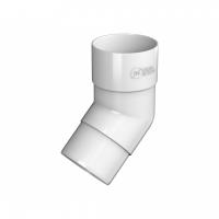 Колено трубы 108гр. белый Технониколь ПВХ D125/82