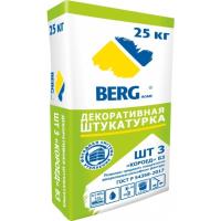 Штукатурка декор  ШТ 3 короед Б3 25кг BERG