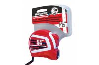 Рулетка 5м*19мм двусторонняя, автостоп, магнит Монтажник