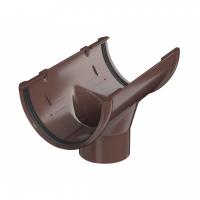 Воронка коричневая Технониколь ПВХ D125/82