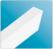 Угол 20*12 арочный отделочный белый