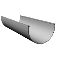 Желоб водосточный 3м пломбир Дёке