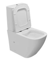 Унитаз компакт безоб WAVE QUADRO гориз, нижний