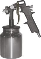Краскопульт пневматический алюминиевый нижний бачок 1000мл 1,5мм