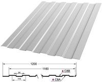 Профнастил С-8 Стандарт 2,0 м оцинкованный