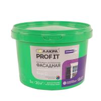 Краска фасадная PROFF IT База С 3кг Лакра
