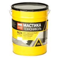 Мастика гидроизоляционная ТЕХНОНИКОЛЬ № 24 (МГТН) 20кг