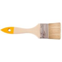 Кисть плоская 50мм натуральная щетина  Хобби