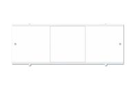 Экран д/ванны ПРЕМИУМ А алюминиевый профиль 1,7 белый