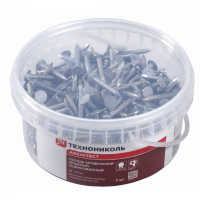 Гвозди ершённые (ведерко) ТЕХНОНИКОЛЬ, 1 кг 30*3,5мм