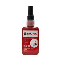 Клей герметик анаэробный Красный 50мл Valfex