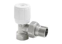 Клапан для радиаторов ручной угловой 1/2"