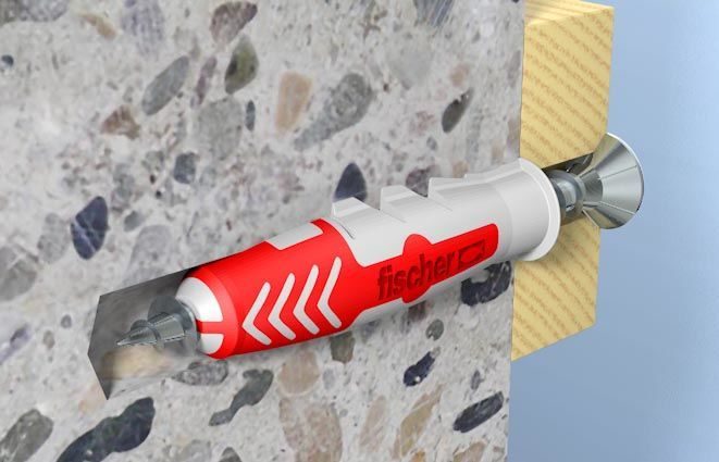 Фото Дюбель универсальный FISCHER DUOPOWER 14*70