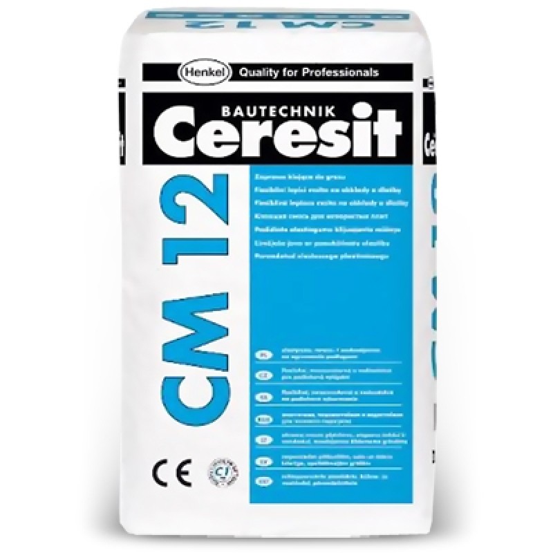 Клей плиточный ceresit cm12 для керамогранита - Строительный портал