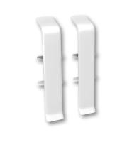 Соединитель Идеал Деконика Белый матовый 85мм 001