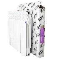Биметаллический радиатор 500/80 8 секций STI