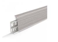 Плинтус Идеал Деконика Ясень серый 70мм 2,2м 253