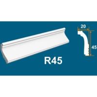 Плинтус/п экструдированный МартинПласт R-45 2м (130)