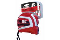 Рулетка 10м*25мм двусторонняя, автостоп, магнит Монтажник