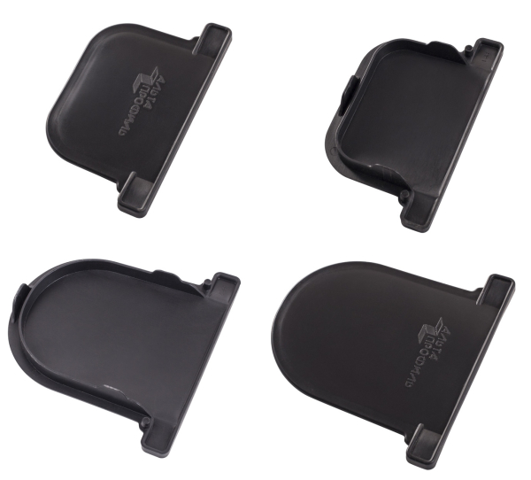 Фото Заглушка торцевая  канала 60 (черная)0,142*0,080*0,017м