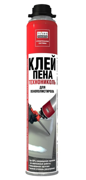 Клей пена для пенополистирола 750 мл ТехноНИКОЛЬ