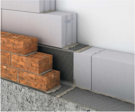 Фото Гидроизоляция отсечная ТЕХНОНИКОЛЬ 400 20*0,4м 8м2