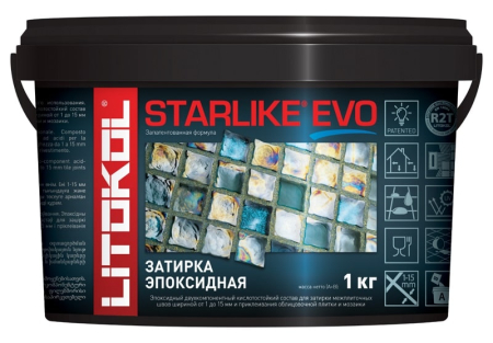 Затирка эпоксидная STARLIKE EVO S102 BIANKO CHIACCIO 1кг
