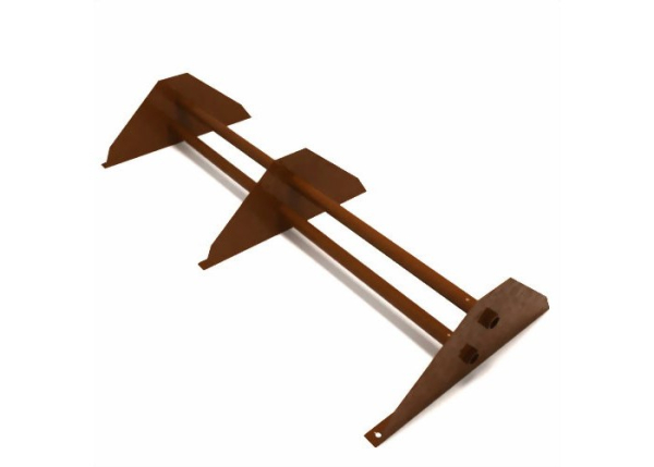 Снегозадержатель трубчатый дл. 3000 мм коричневый