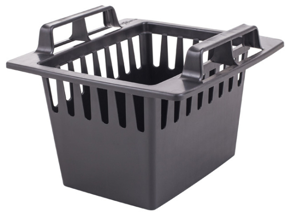 Фото Корзина к дождеприемнику (черная) 0,250*0,250*0,187 м