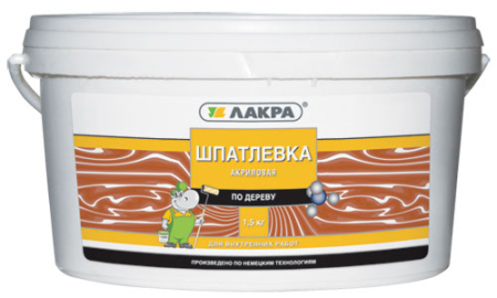 Фото Шпатлевка по дереву Орех 1.5кг