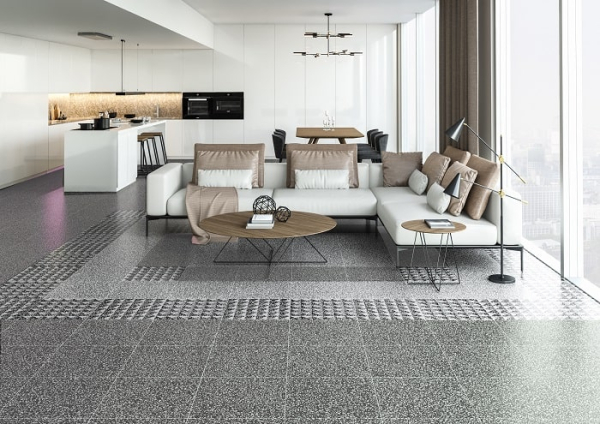 Керамогранит DRESDEN темно-серый 450х450x9