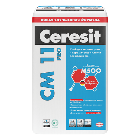 Клей плиточный Ceresit CM-11 25кг