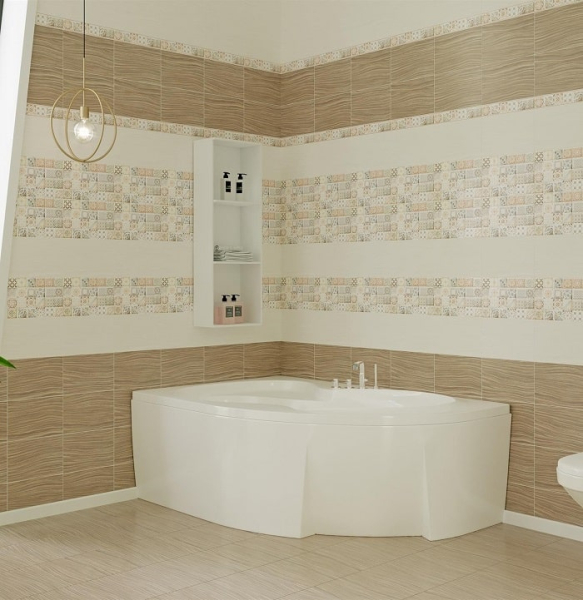 Плитка Равенна коричневая пол 327х327*8мм люкс