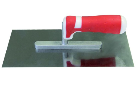 Фото Кельма из нержавеющей стали двухк. ручка,130х270мм