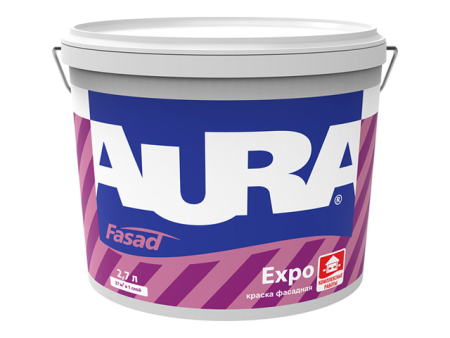 Краска фасадная AURA Expo основа  TR 2,7л