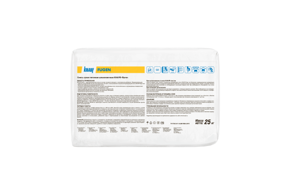 Шпатлевка гипсовая Кнауф Фуген 25кг