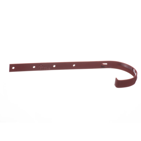 Фото Кронштейн желоба металлический 300мм шоколад Дёке