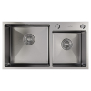 Фото Мойка настольный монтаж 72*40 (3,0) 2-х чаш вып 3 1/2